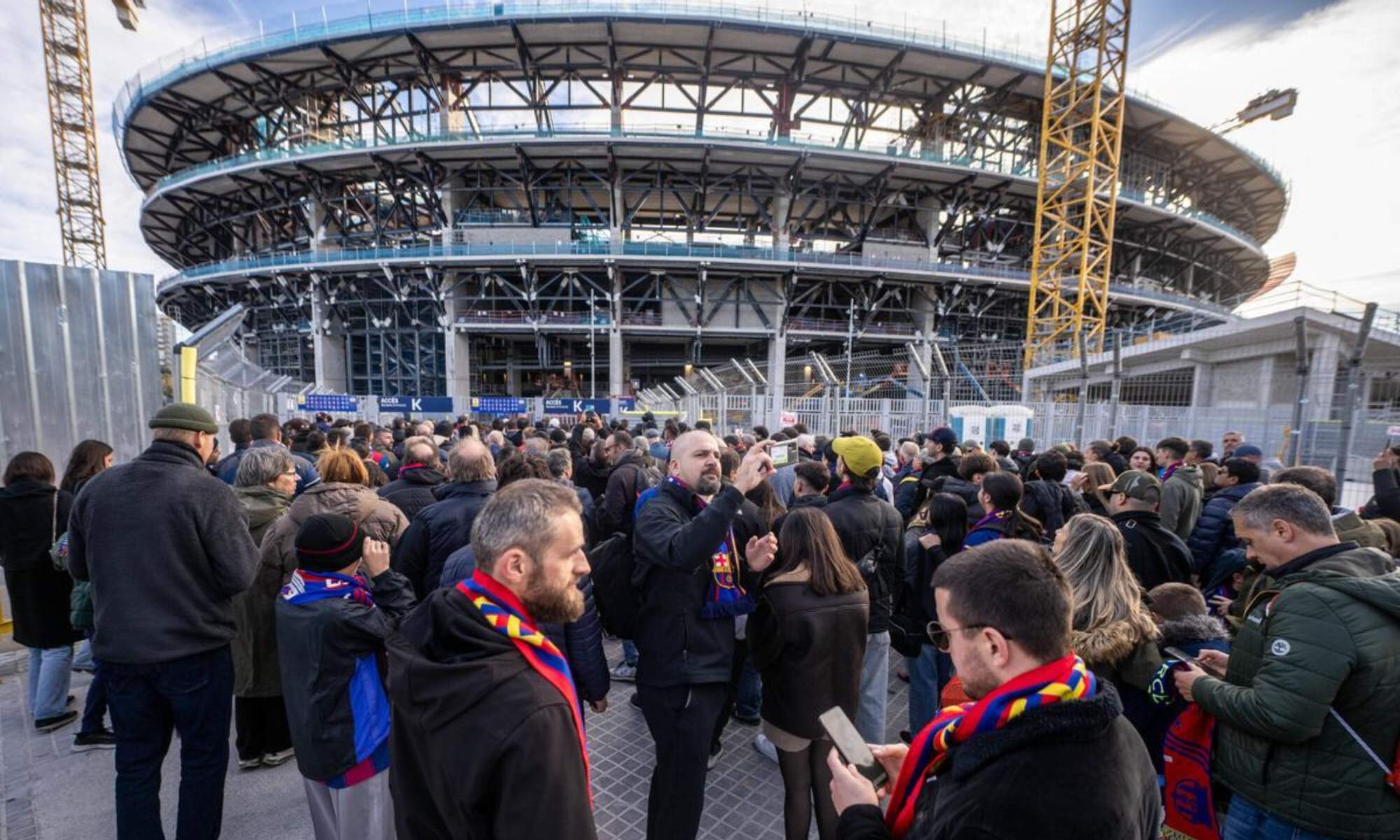 El Camp Nou no ha cambiado prácticamente nada: Laporta, señalado