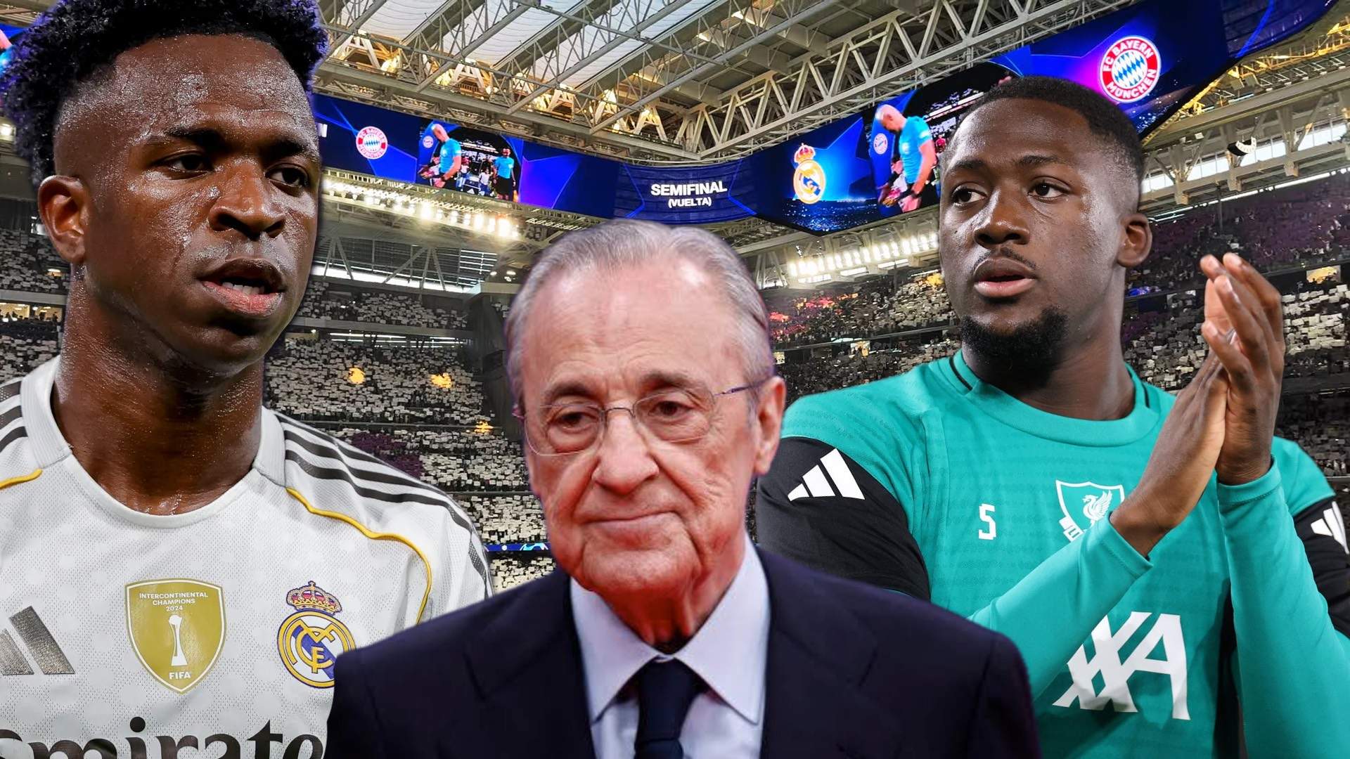 Vinicius quiere que Florentino le pague la prima de Konaté