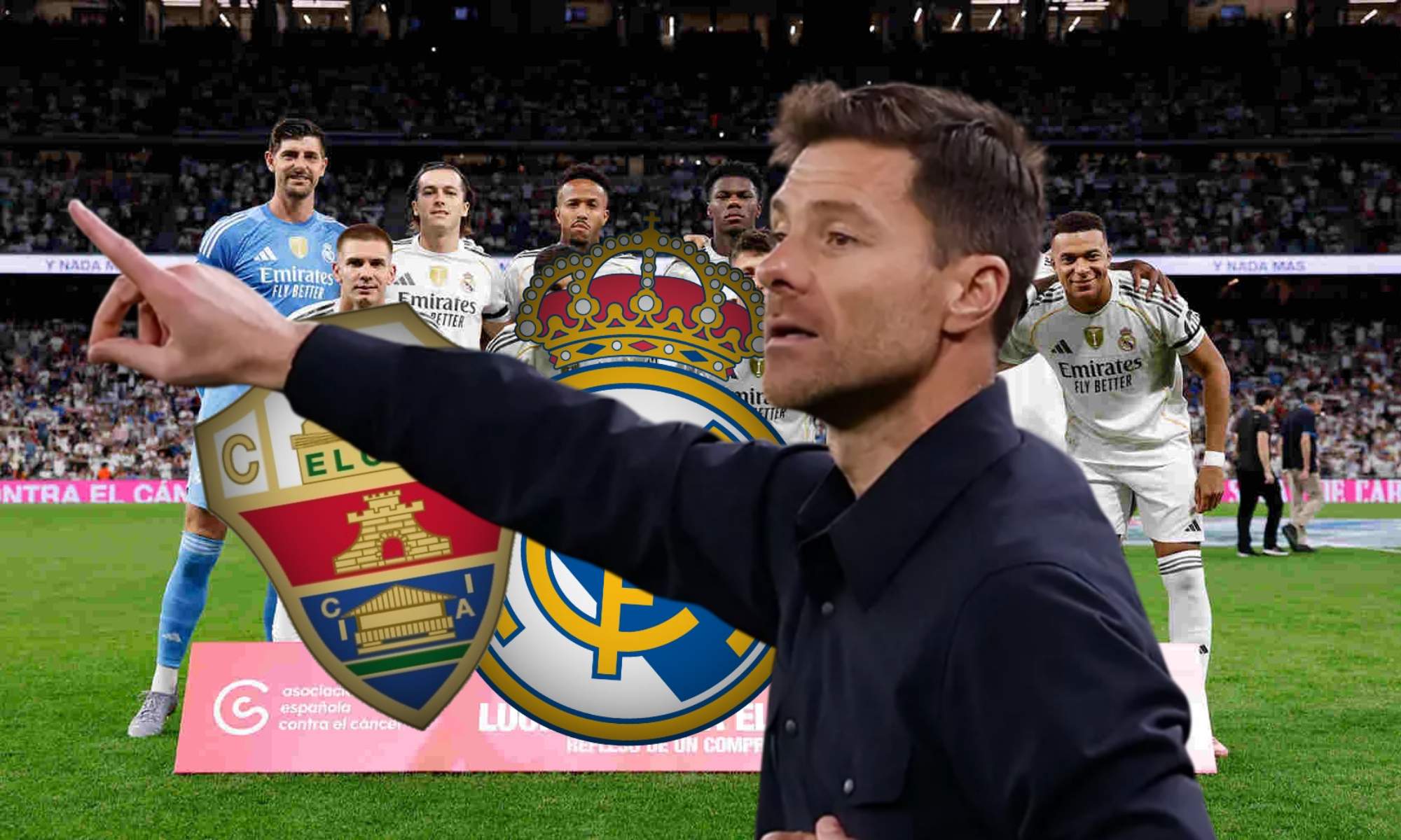 Xabi Alonso introduce algunas novedades en la alineación del Real Madrid para medirse a un buen Elche.