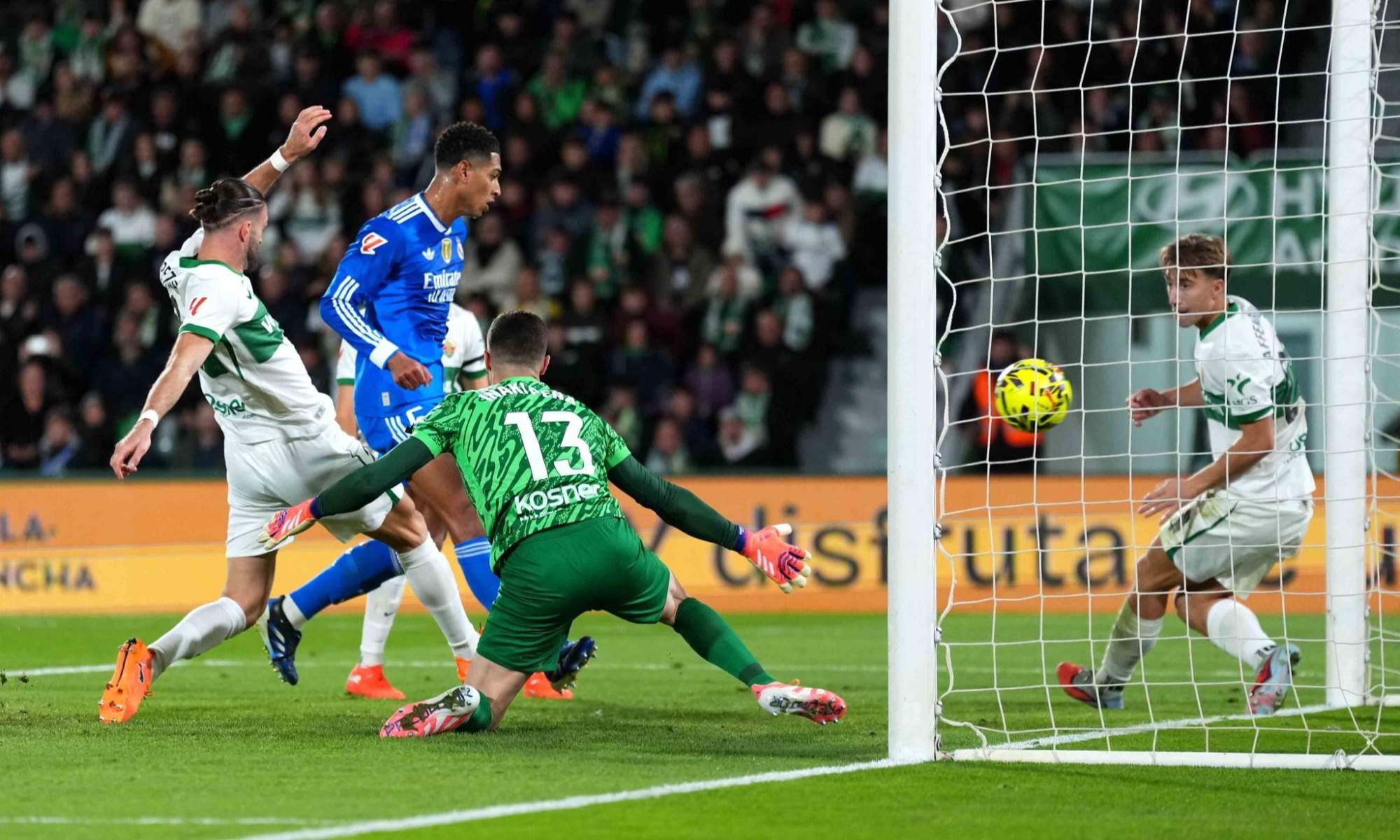 Uno por uno del Elche vs Real Madrid: notas del partido