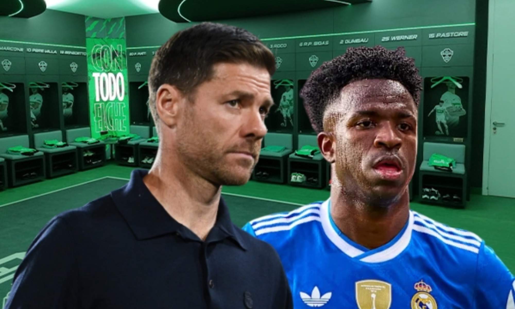 Xabi Alonso y Vinicius Junior hablaron sobre la suplencia del jugador.