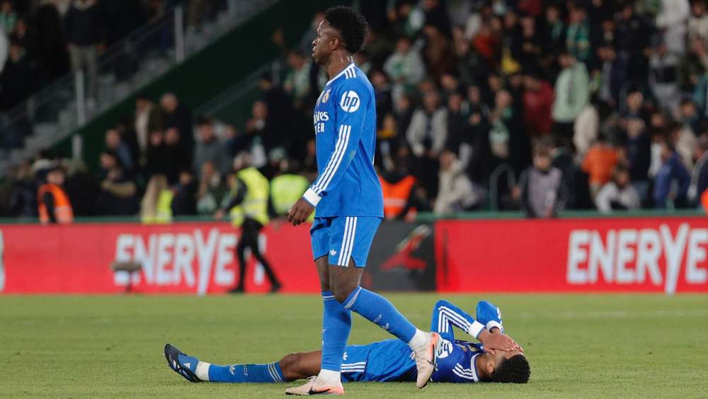 Vinicius Junior ha sido suplente contra el Elche. Vinicius Junior ha sido suplente contra el Elche.