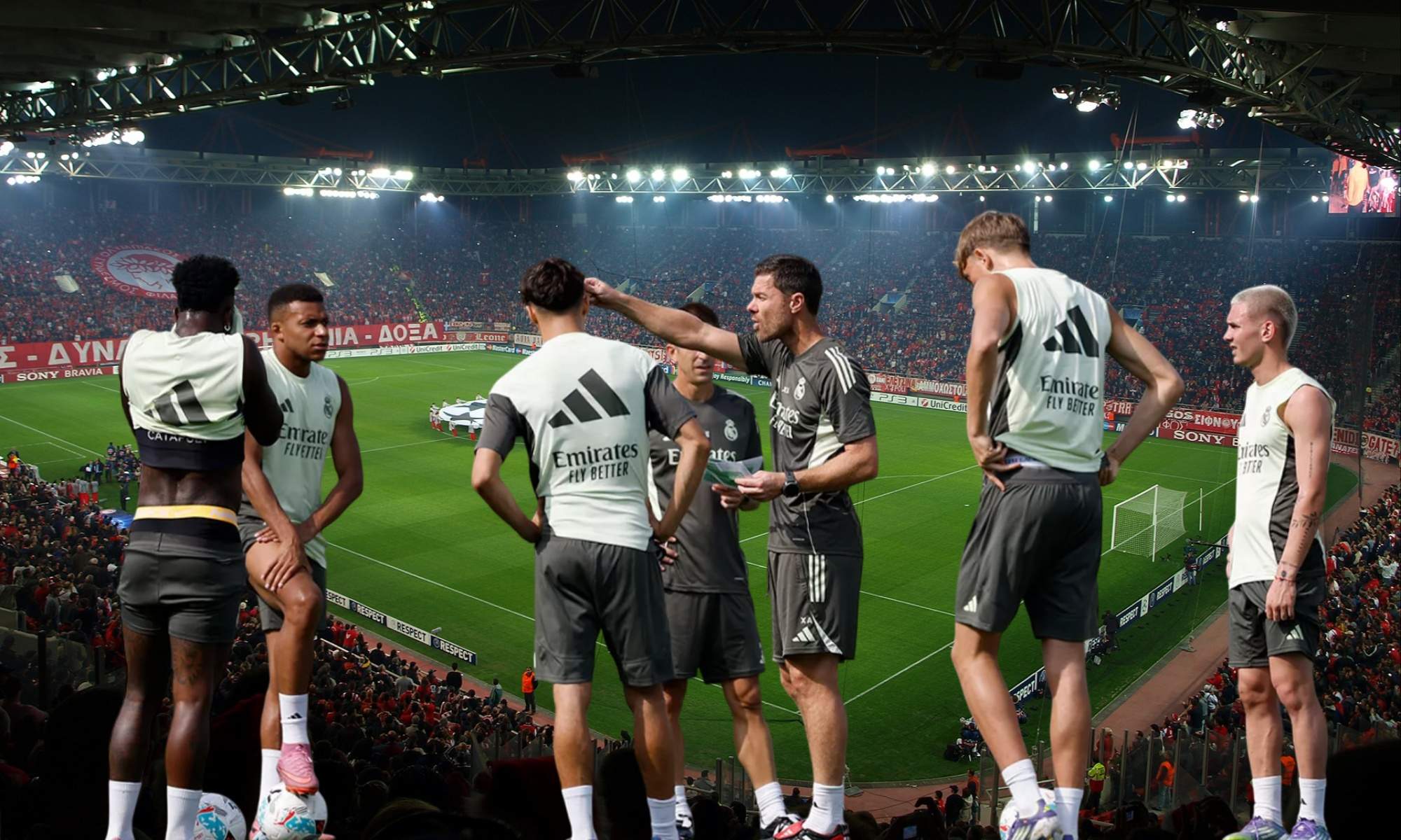 El Real Madrid decide no entrenar en el campo de Olympiakos