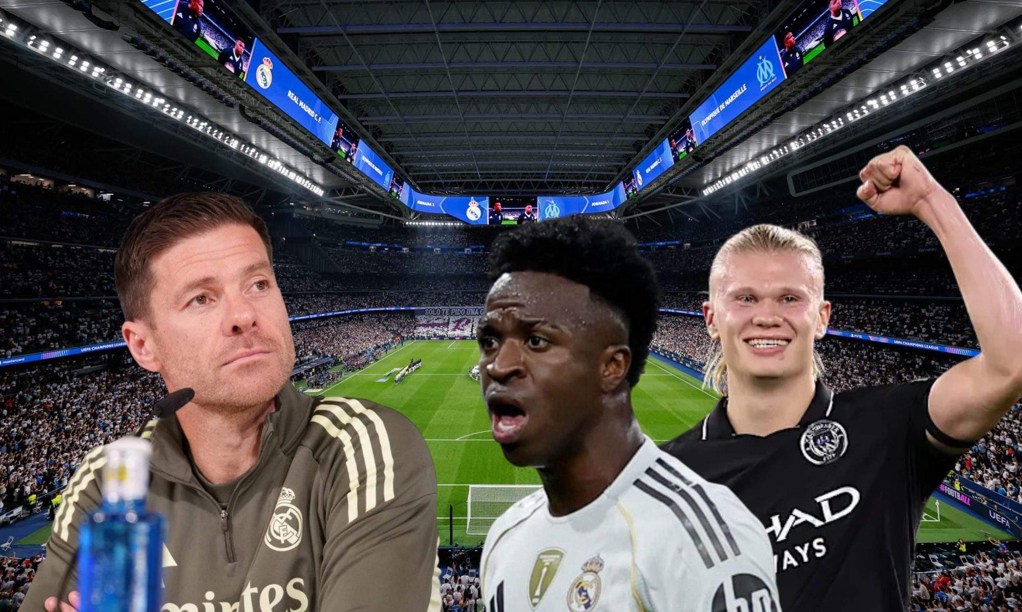 Xabi Alonso apuesta por traer a Haaland en vez de Vinicius