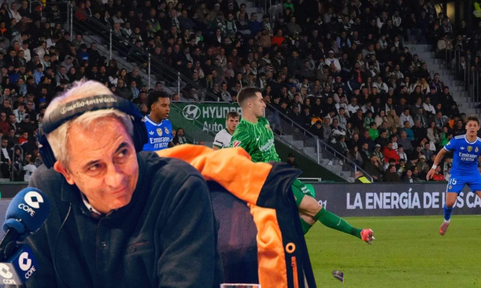 Manolo Lama le señala por la situación del Real Madrid