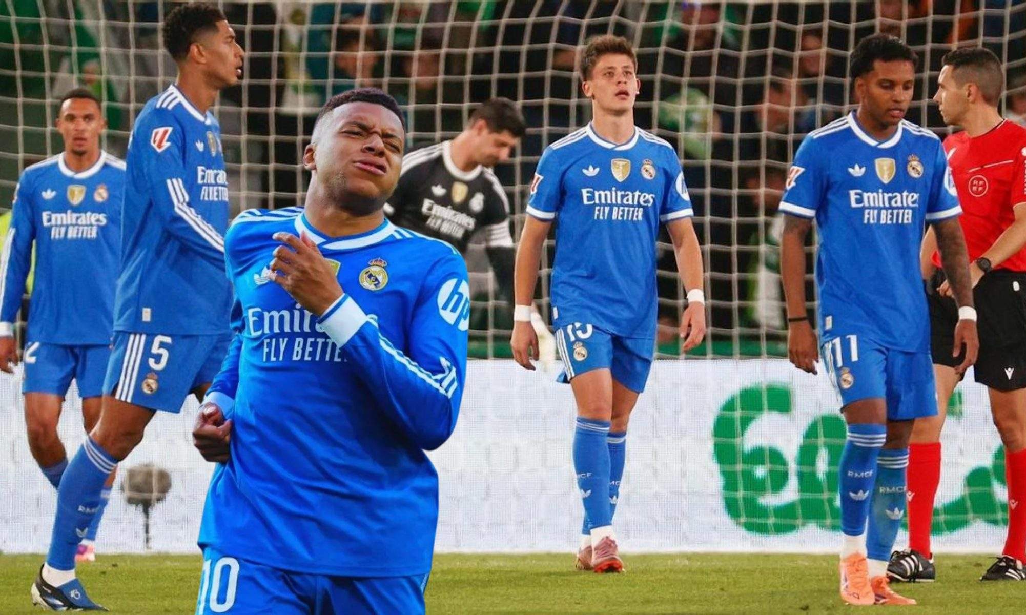 El problema del Real Madrid con los disparos