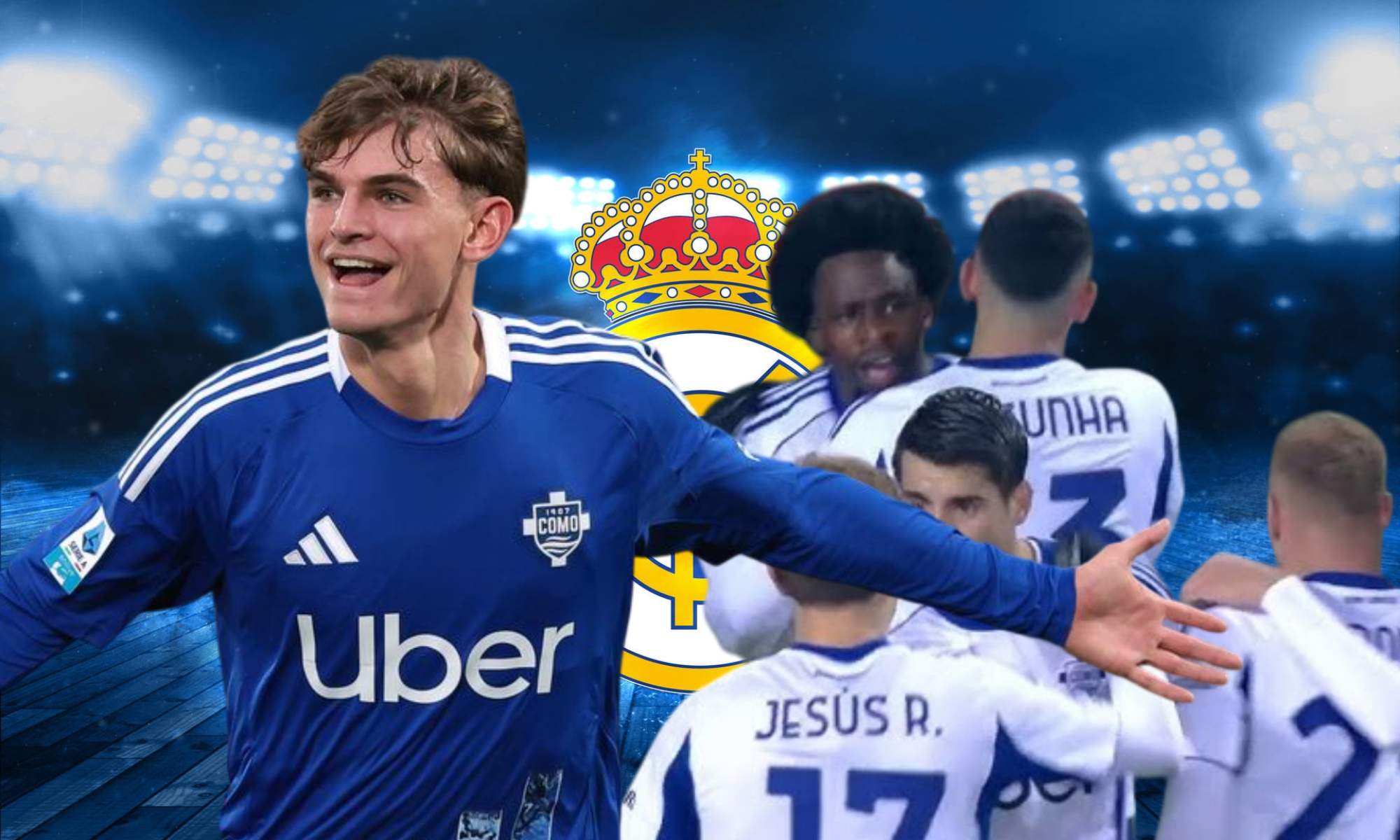 El Real Madrid está muy atento a todo lo que pasa en Lombardía con el Como... y no sólo por Nico Paz.