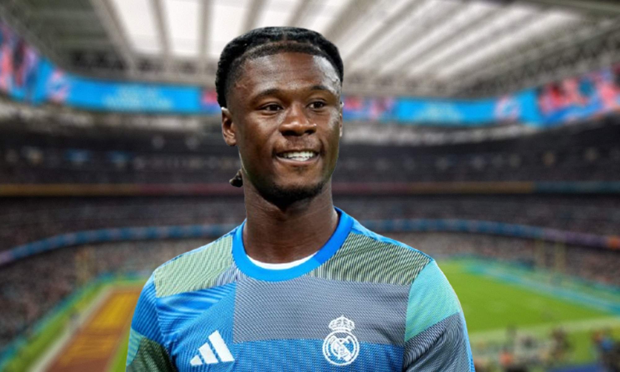 Eduardo Camavinga y el Santiago Bernabéu.