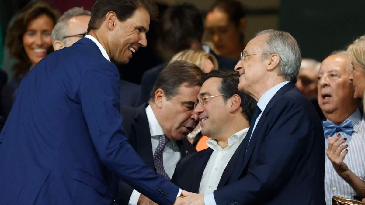 Rafa Nadal deja claro su futuro como presidente del Real Madrid Rafa Nadal deja claro su futuro como presidente del Real Madrid