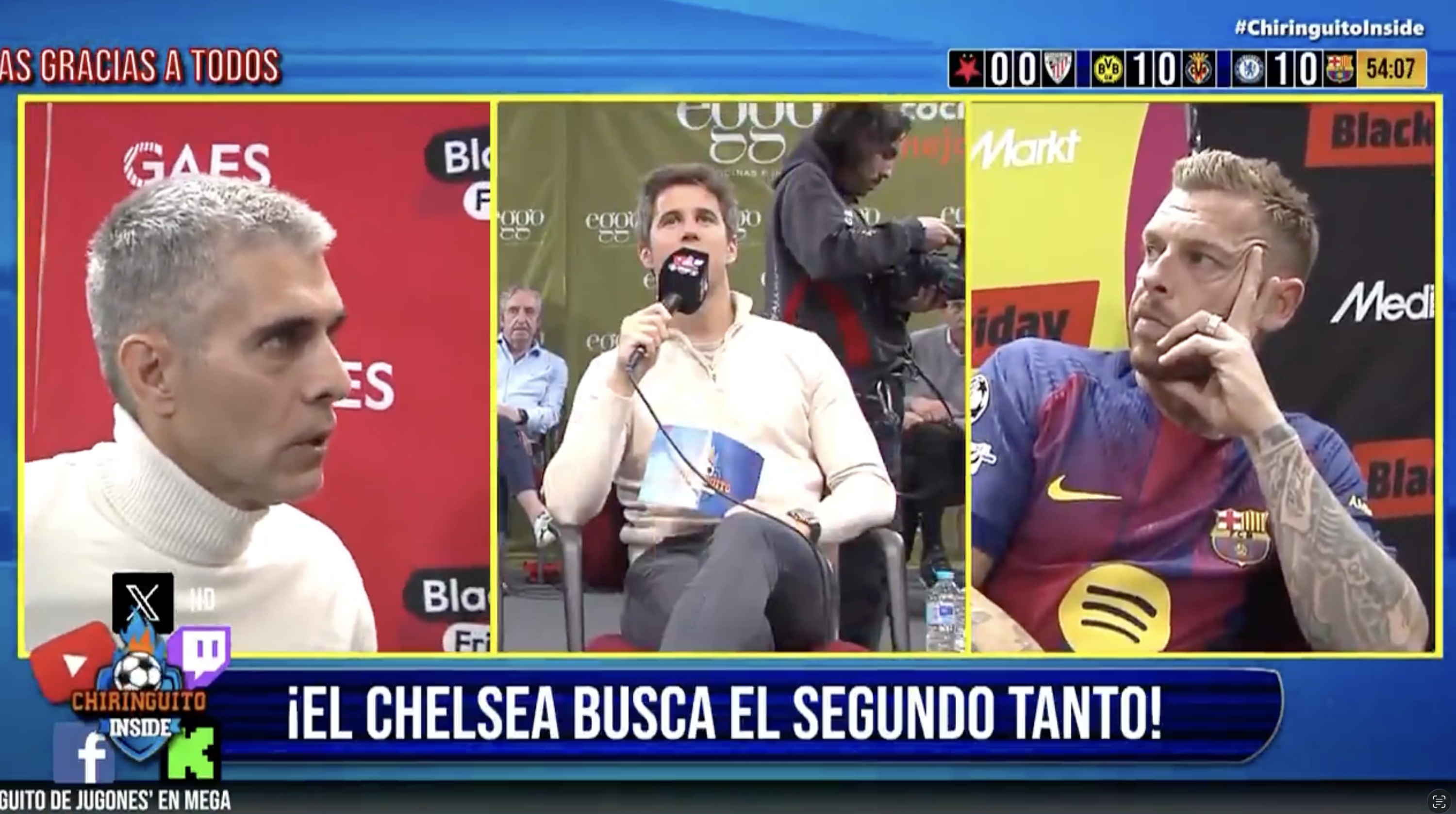 José Luis Sánchez le restriega a Jota Jordi el tanto de Estevao al Barça: "Qué golazo"