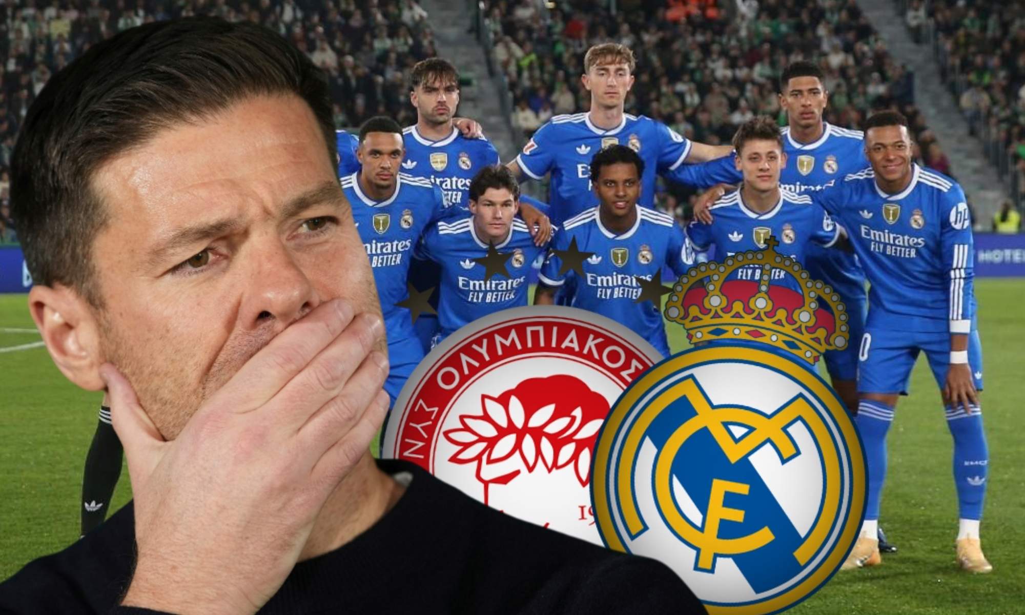 Xabi Alonso ha introducido nuevos cambios para el partido de esta noche con el Olympiacos respecto al del Elche.