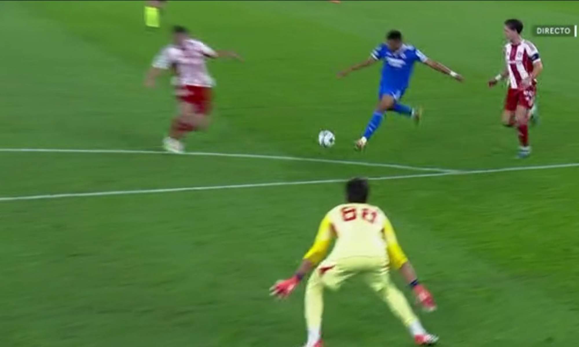 El gol del empate de Mbappé ante Olympiacos