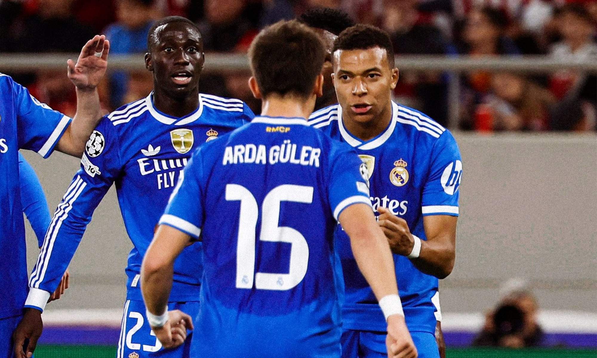 Mbappé se lo confesó a Arda Güler en la celebración del gol