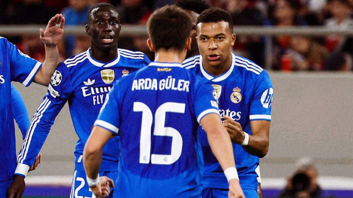 Mbappé Arda Güler Real Madrid Olympiacos (1)