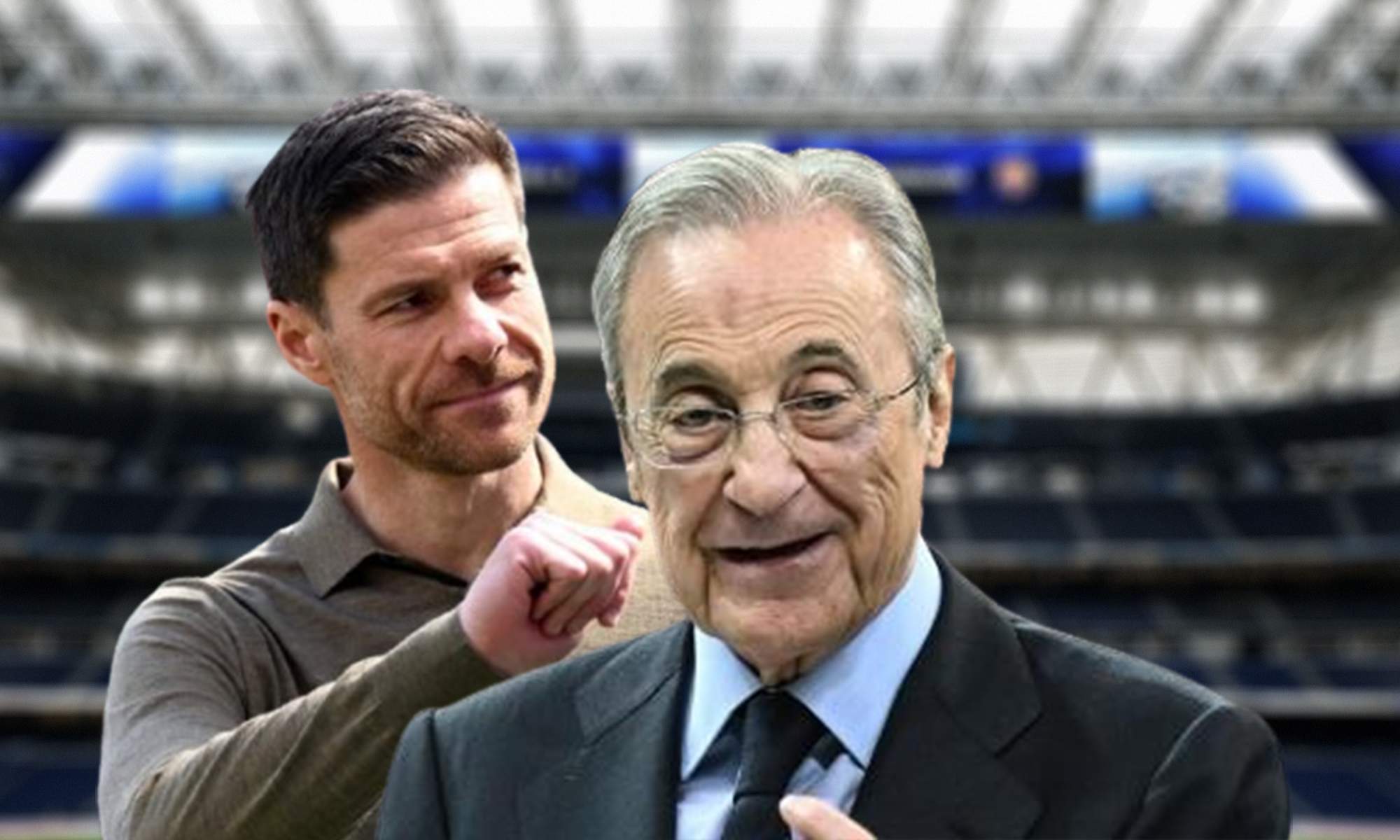 Xabi Alonso, Florentino Pérez y el Santiago Bernabéu.