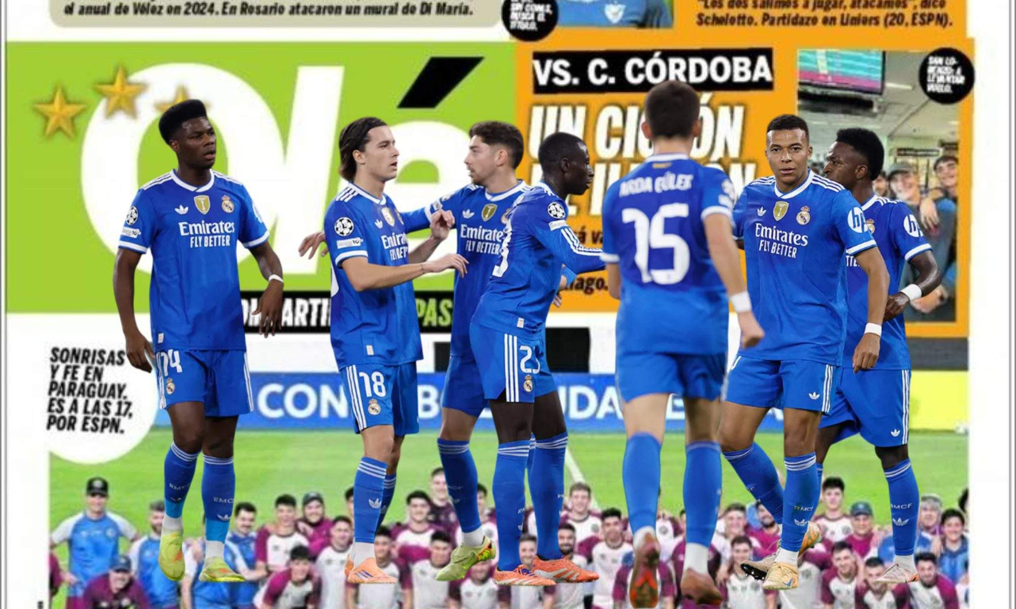 Olé pone a un madridista como el mejor del mundo