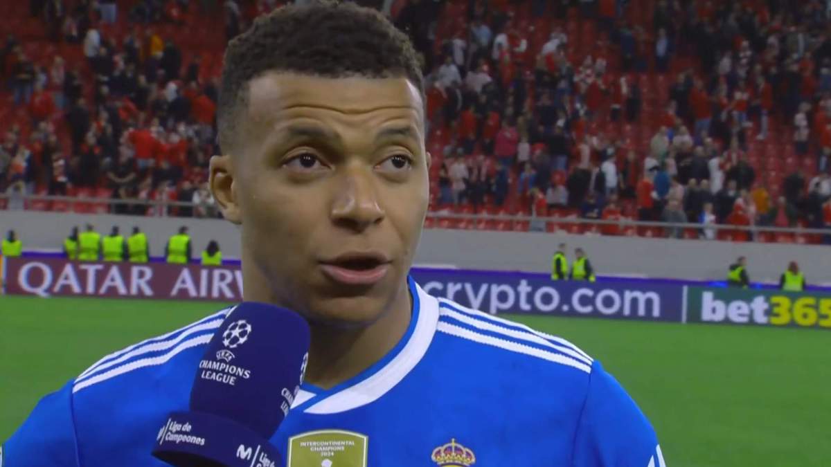 Mbappé Real Madrid Champions Olympiacos