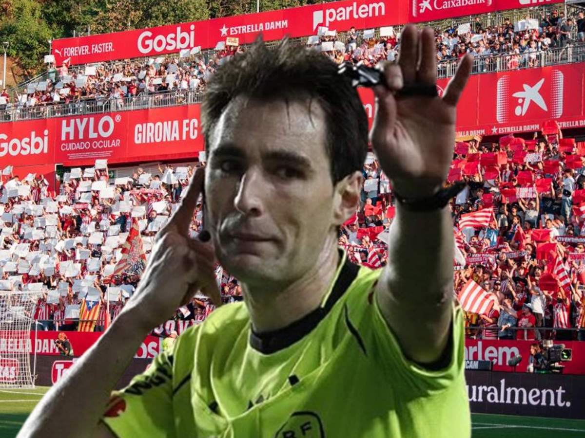 Peligro para el Real Madrid: De Burgos Bengoetxea pitará el partido en  Girona