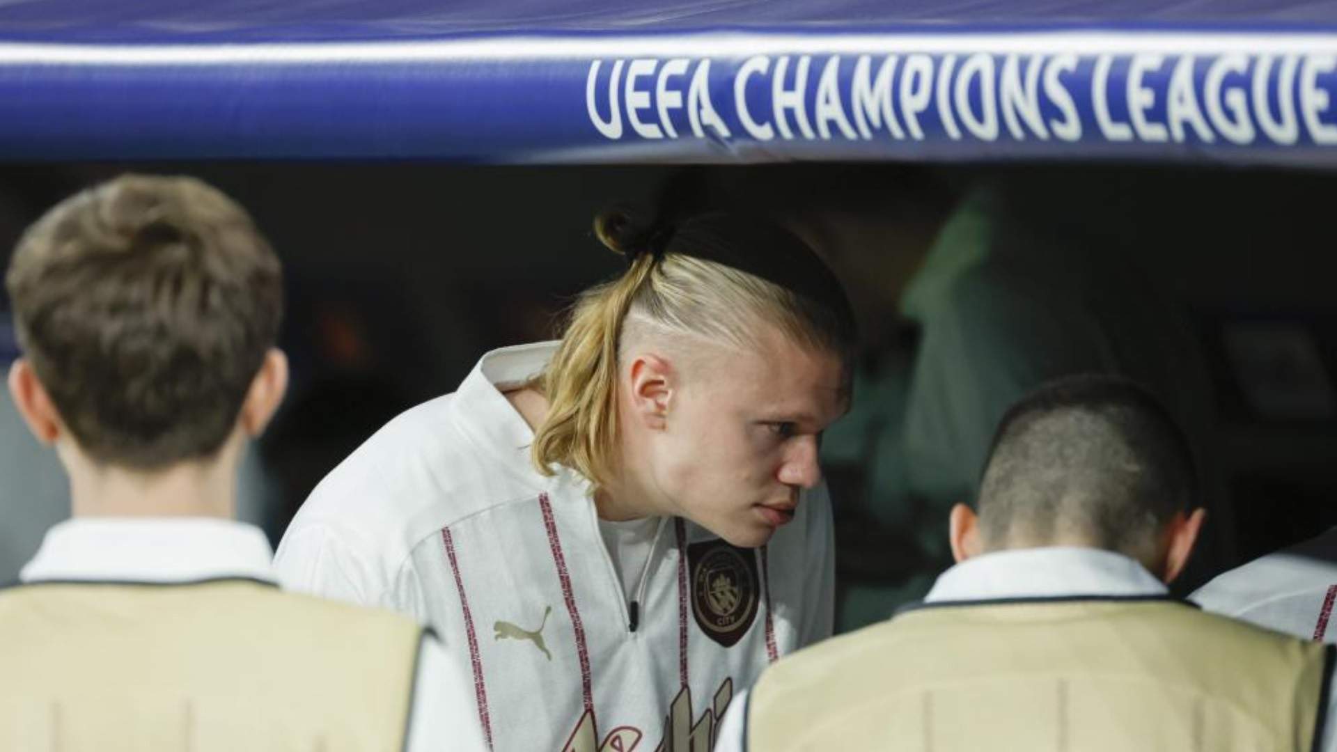 Haaland se queda sin pólvora antes de ir al Bernabéu