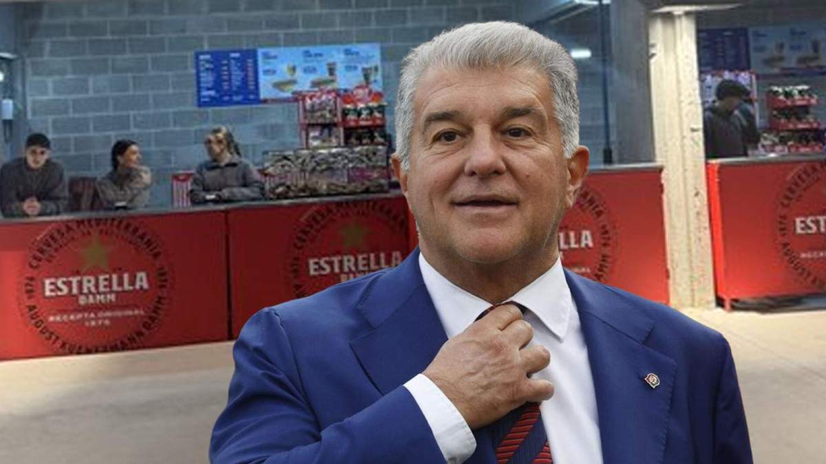 Bar del Camp Nou y Laporta