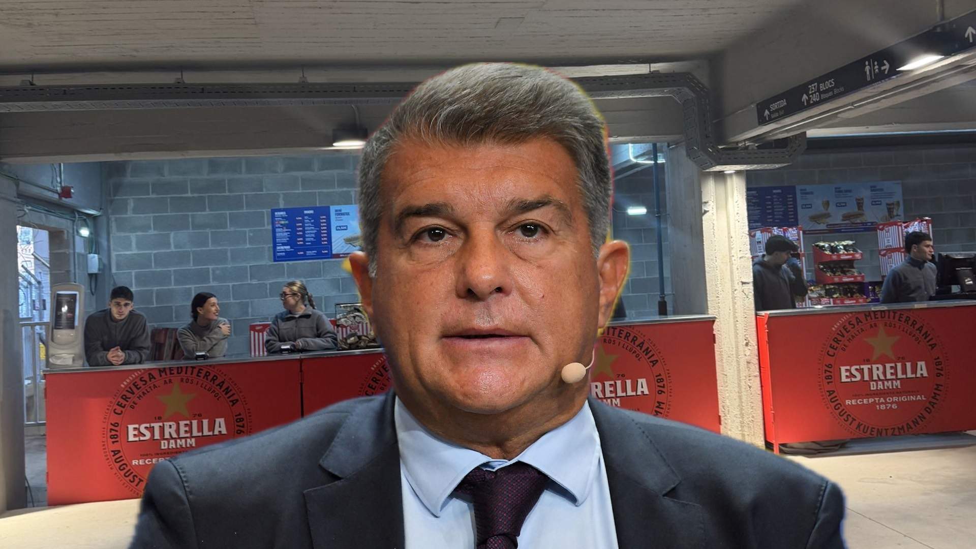 El bar del nuevo Camp Nou, objeto de críticas: "Es como de un regional"