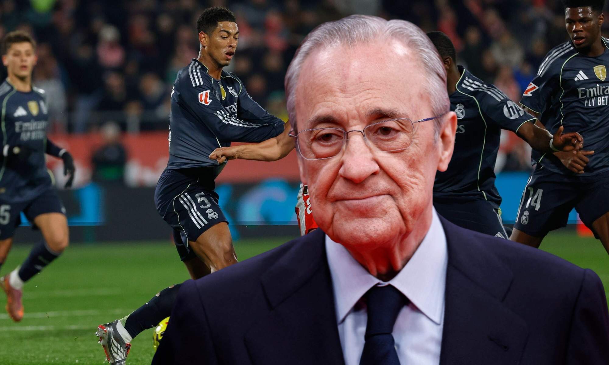 La SER frena el Girona – Real Madrid y habla del fichaje en enero de Florentino: "Al mercado invernal…"