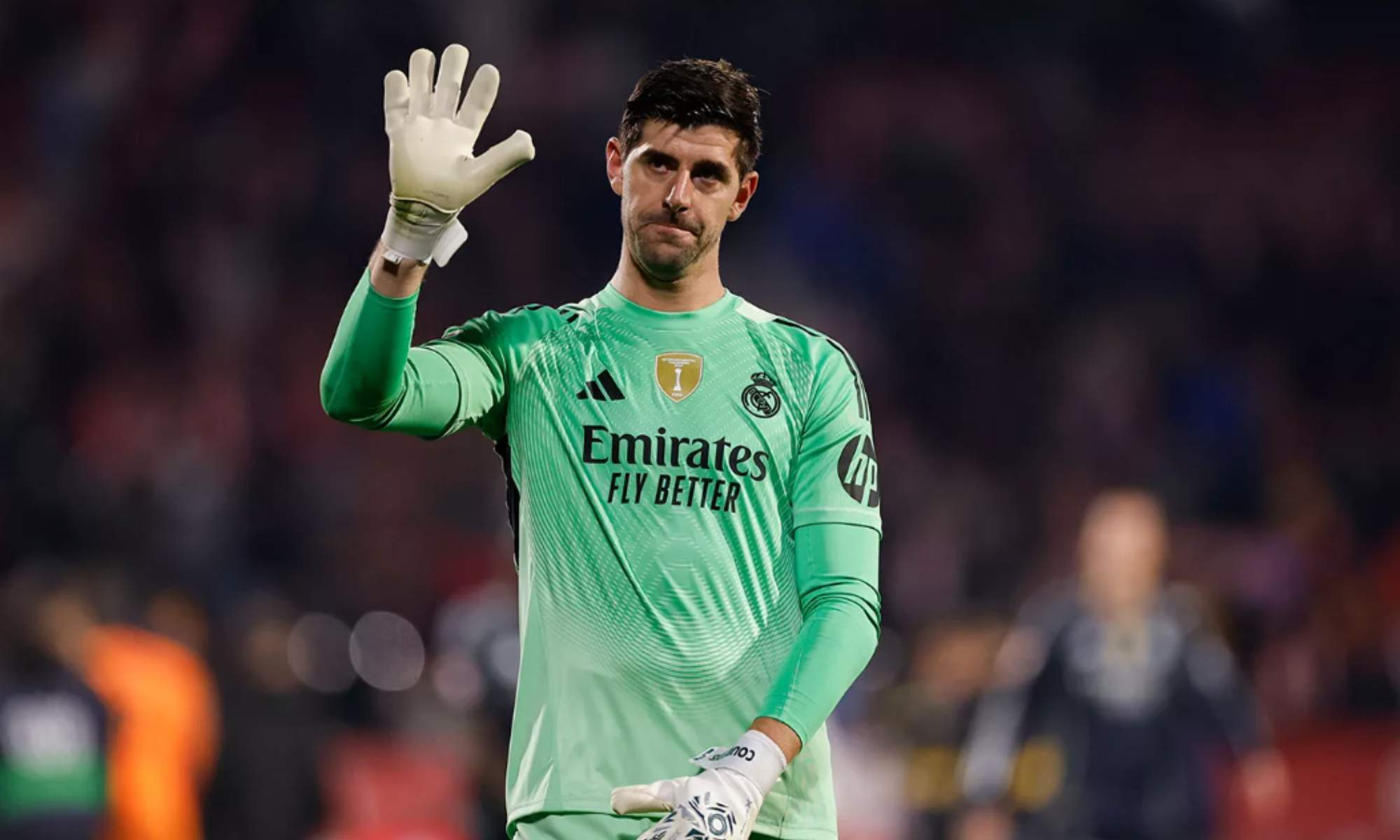 Courtois se manifiesta en redes tras el empate del Real Madrid en Girona