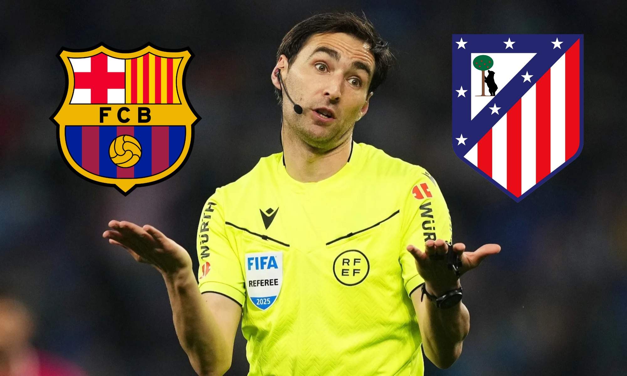 Los jefes de los árbitros se ríen del Real Madrid aprovechando el Barça – Atlético