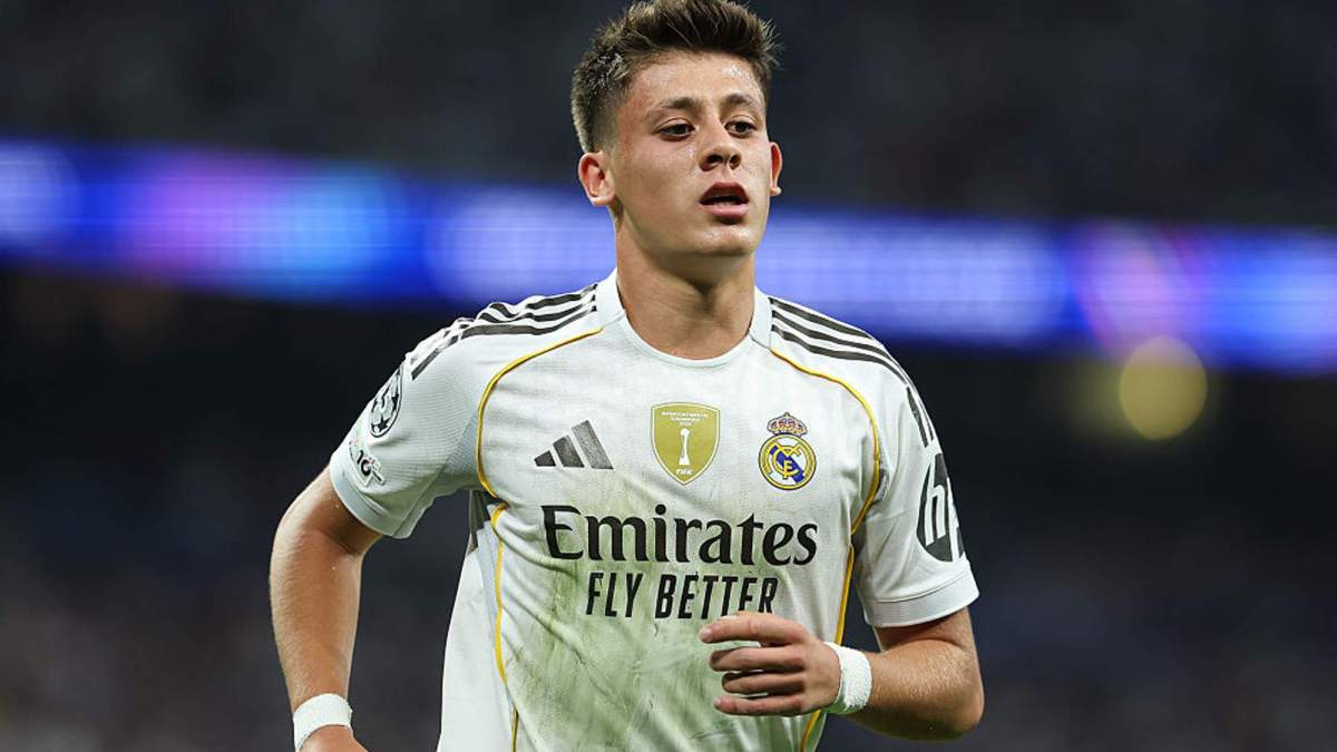 Arda Güler durante un partido de esta temporada