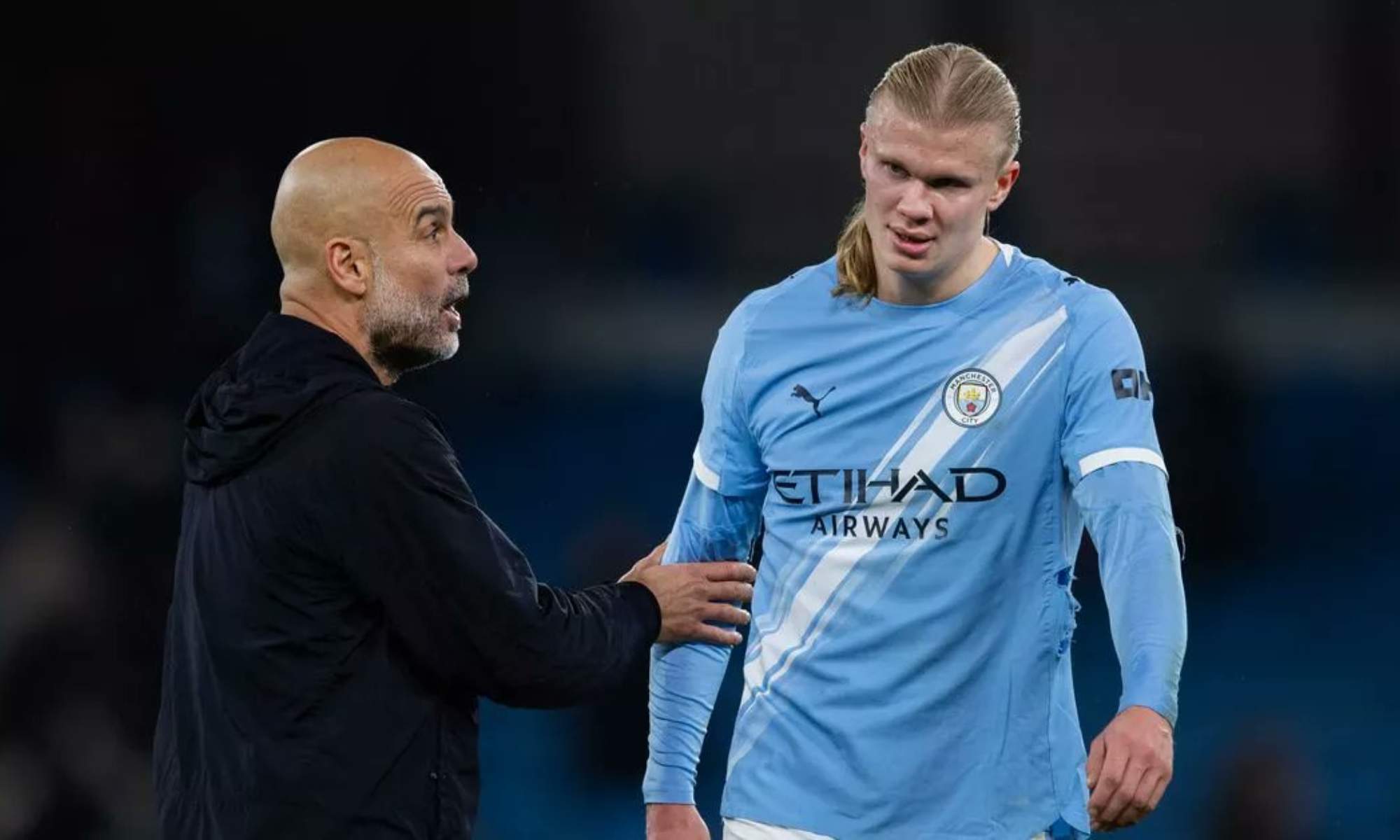 Haaland y Guardiola protagonizan un 'encontronazo' en la Premier League