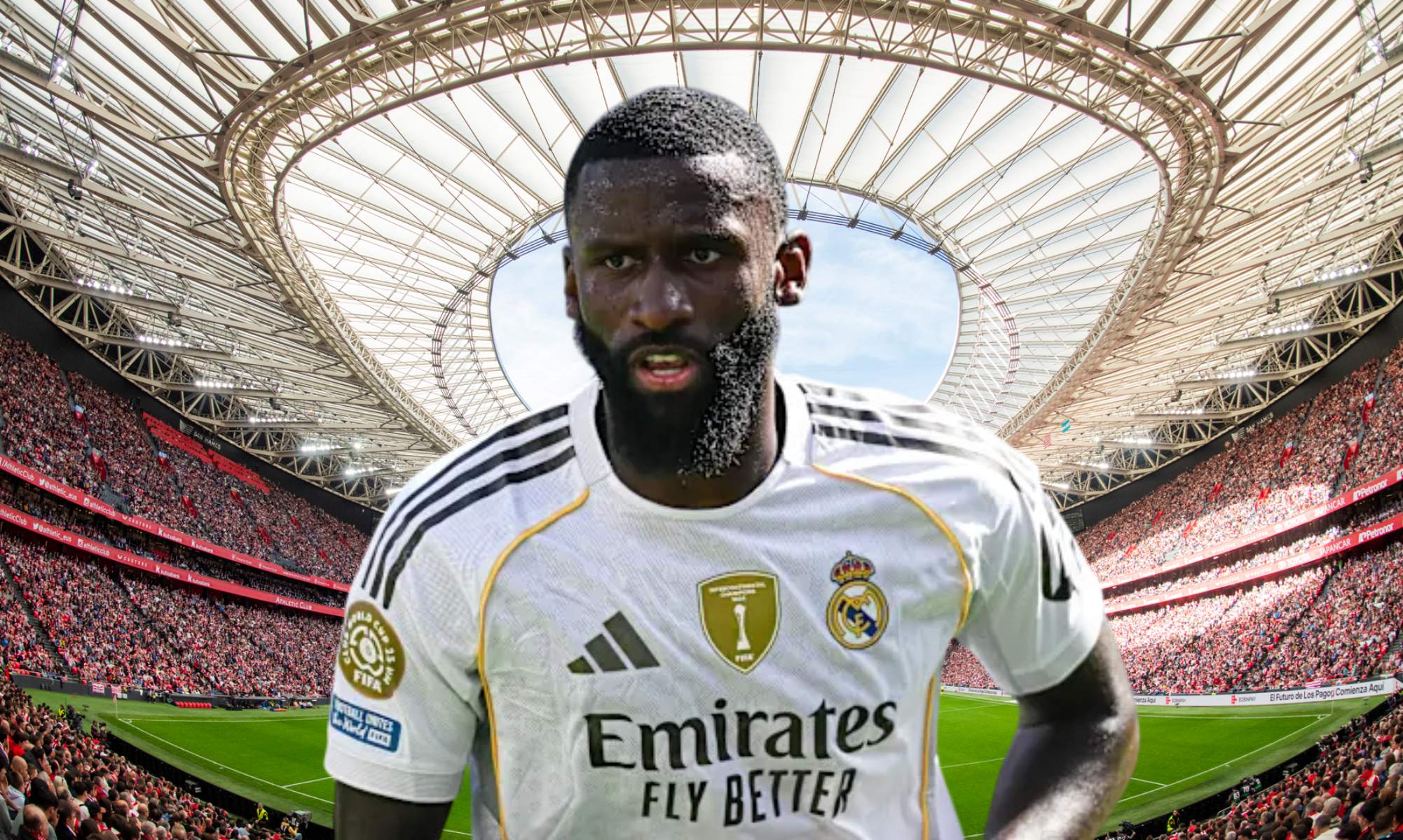 Rüdiger encantado de jugar en San Mamés