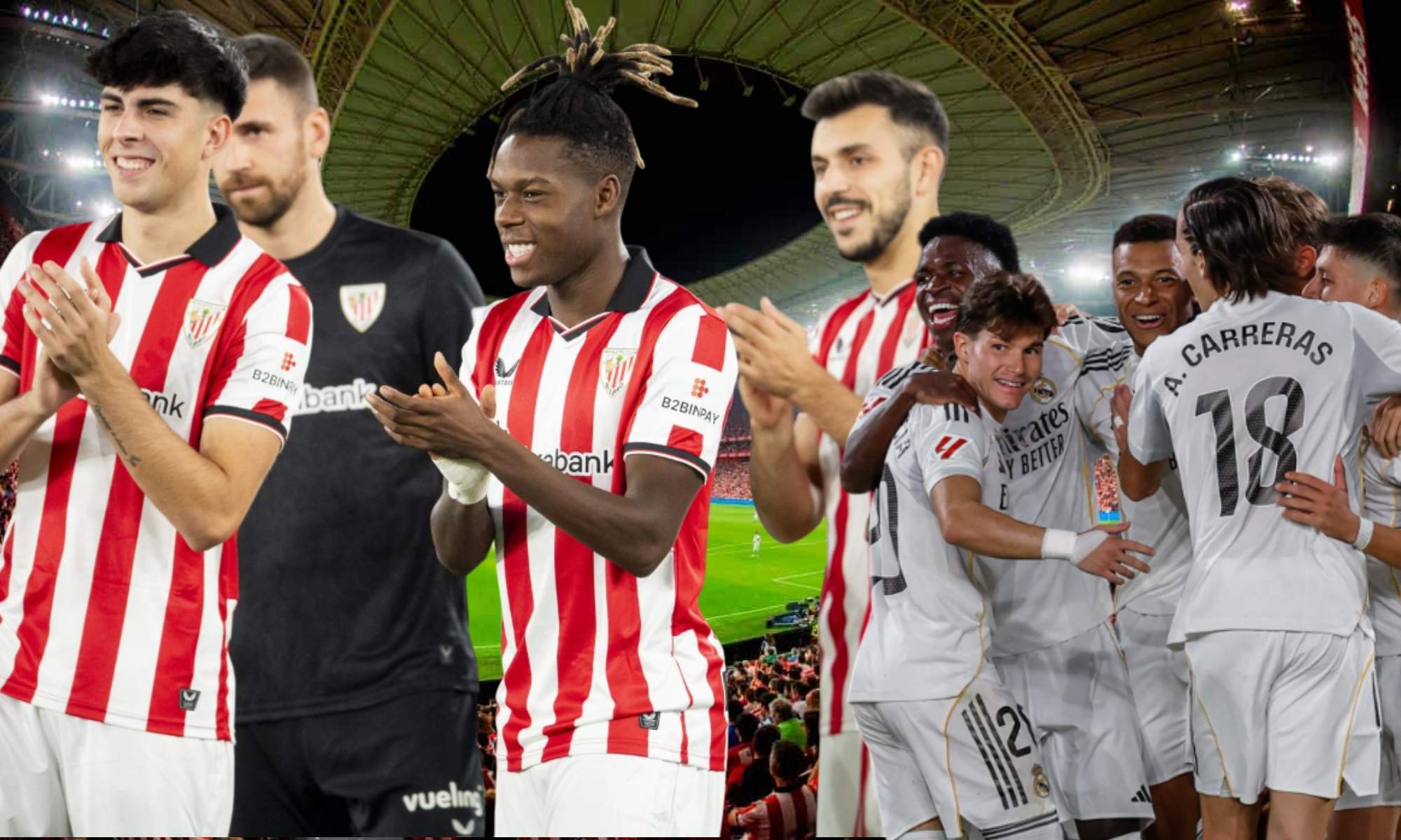 Esta es la convocatoria del Athletic Club de Bilbao para el partido de mañana contra el Real Madrid