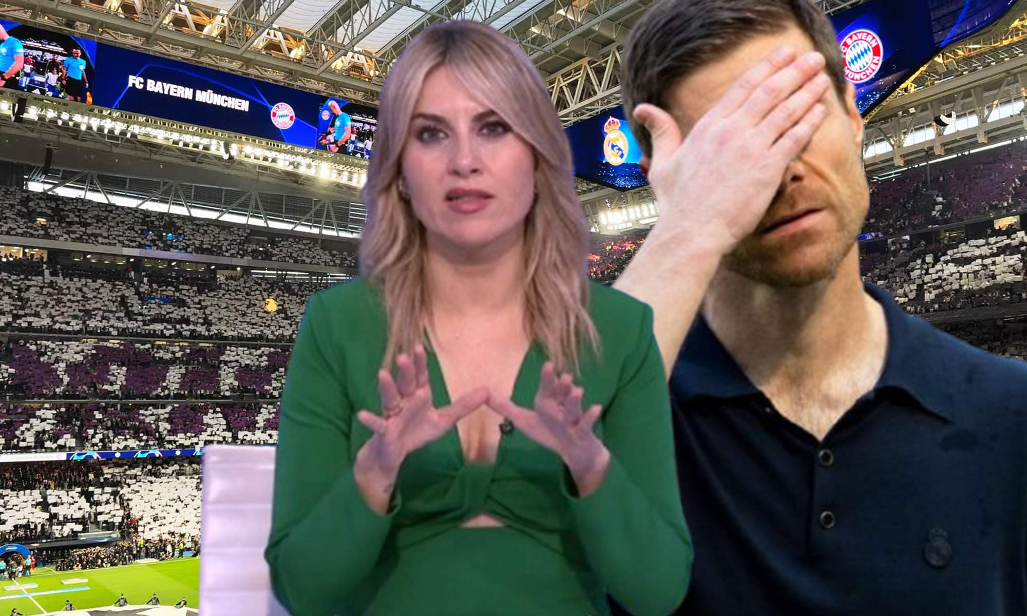 Susana Guasch, Xabi Alonso y el Bernabéu Susana Guasch, Xabi Alonso y el Bernabéu