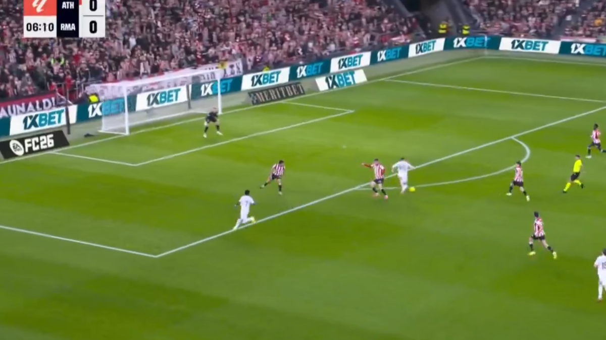 Mbappé se va de todos en San Mamés