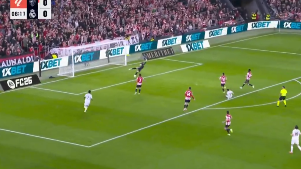 El derechazo de Mbappé para poner el 0-1