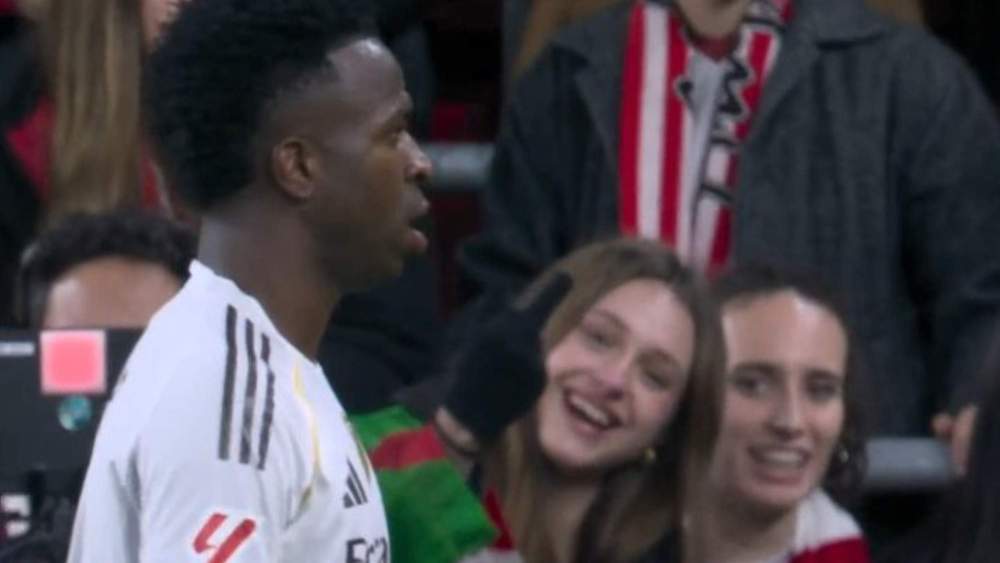 Vinicius Junior ha vuelto a sufrir ataques impresentables en San Mamés.