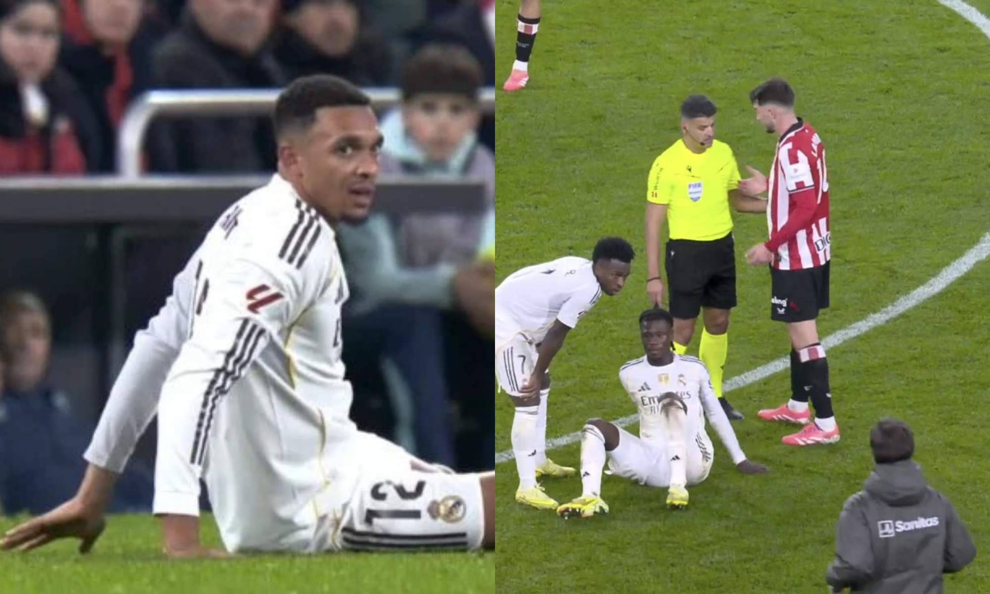 Malas sensaciones en el Real Madrid con las lesiones de Trent y Camavinga