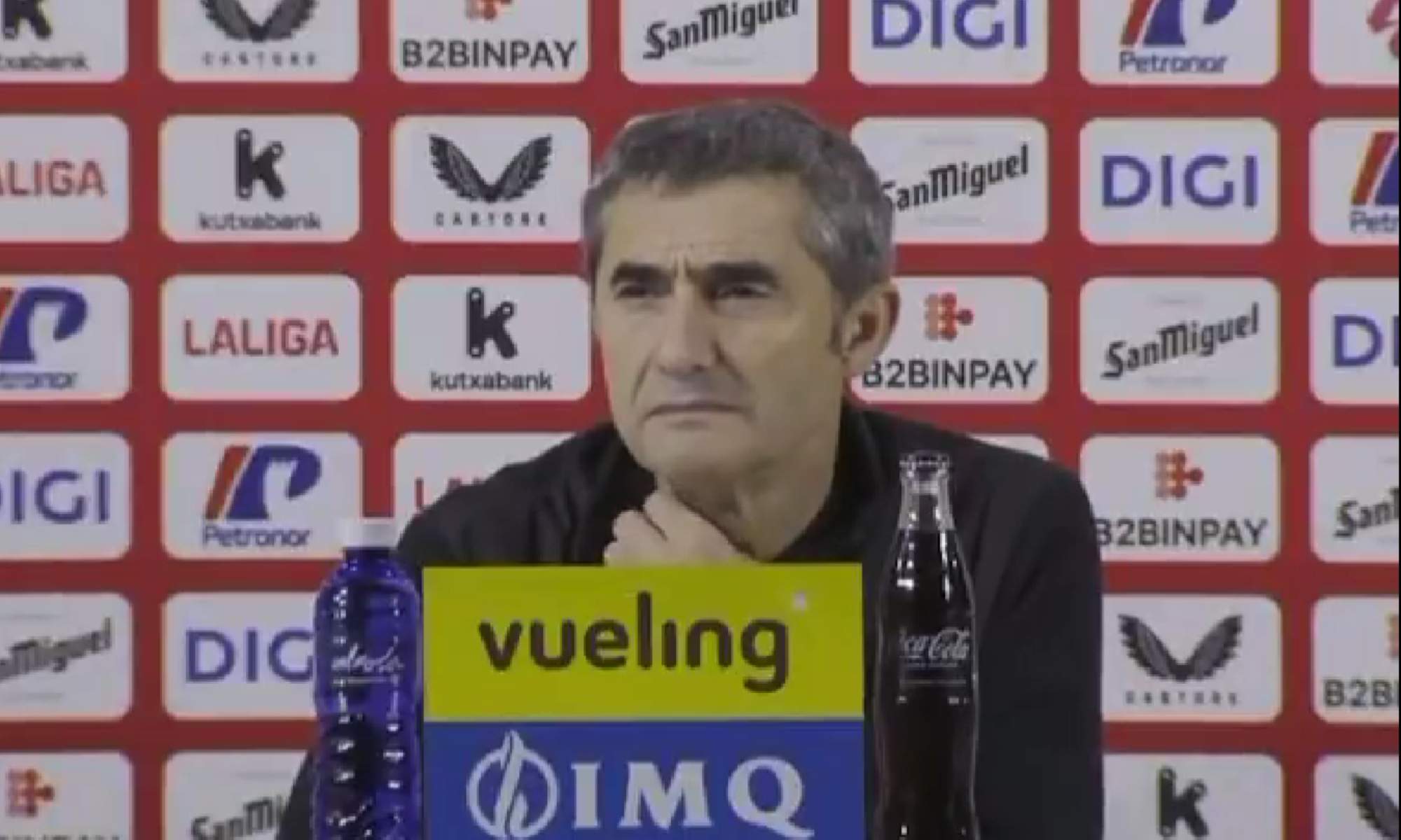 Ernesto Valverde admite el gran poderío ofensivo del Real Madrid