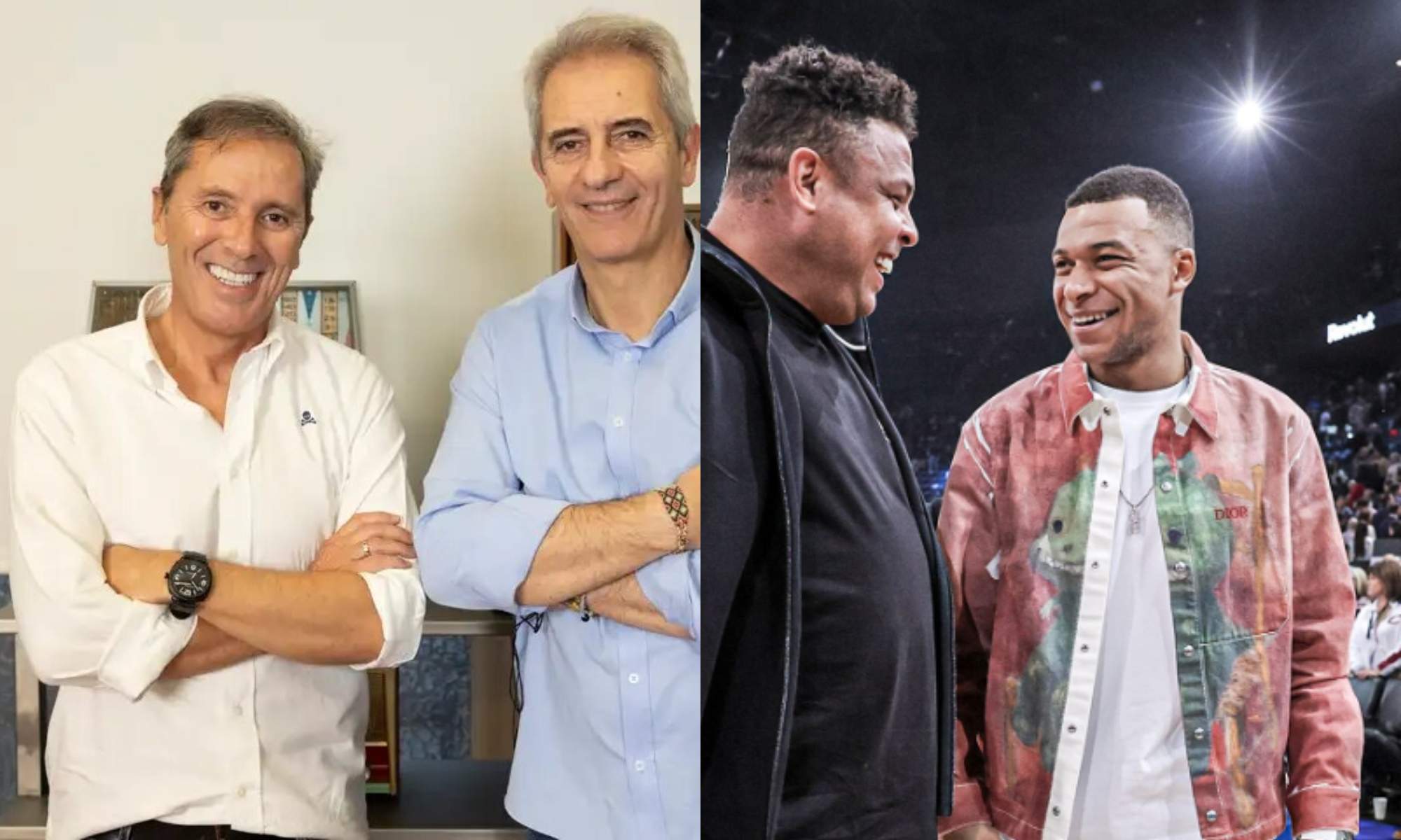 Manolo Lama y Paco González se decantan entre Ronaldo Nazario y Mbappé