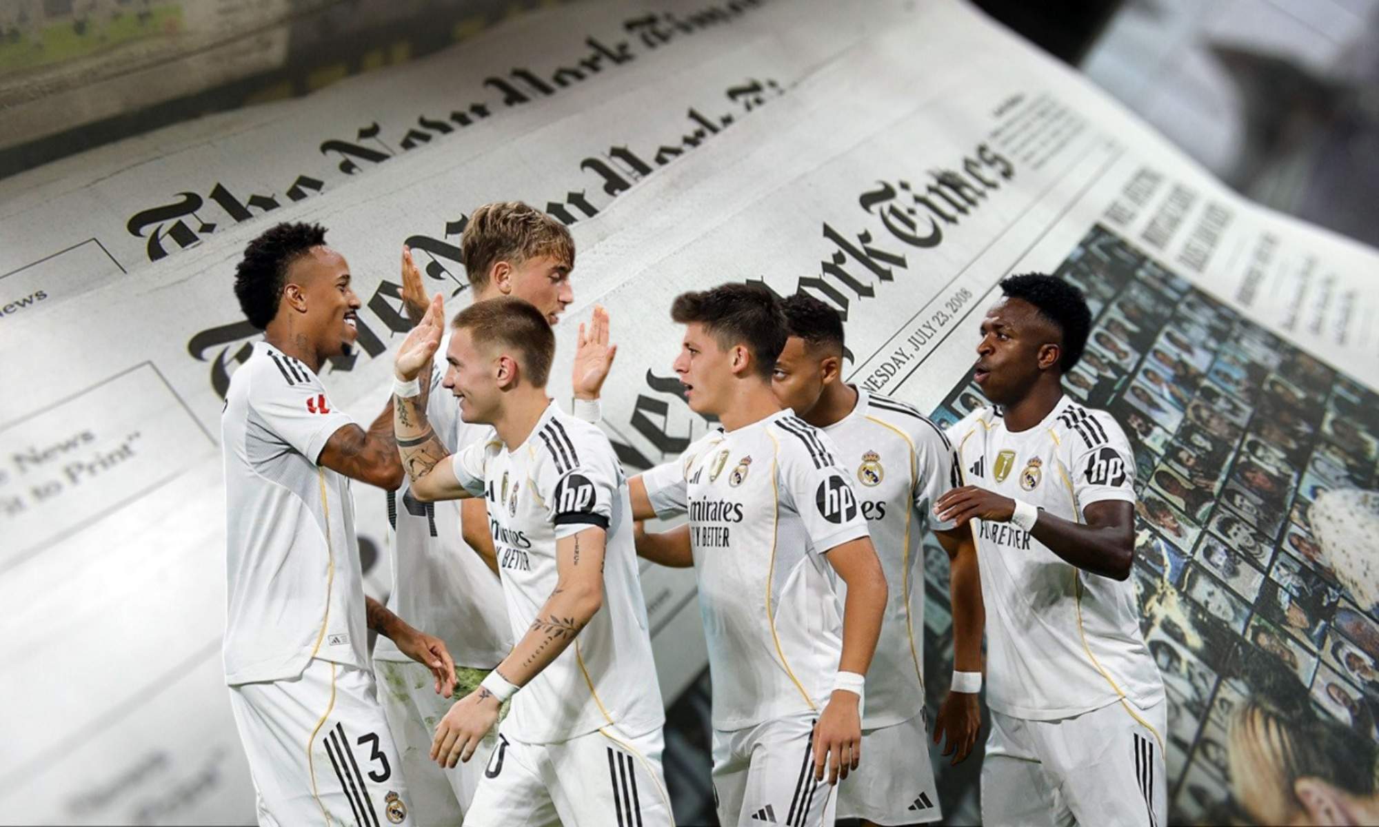 El New York Times corona a tres jugadores del Madrid entre los siete mejores del mundo