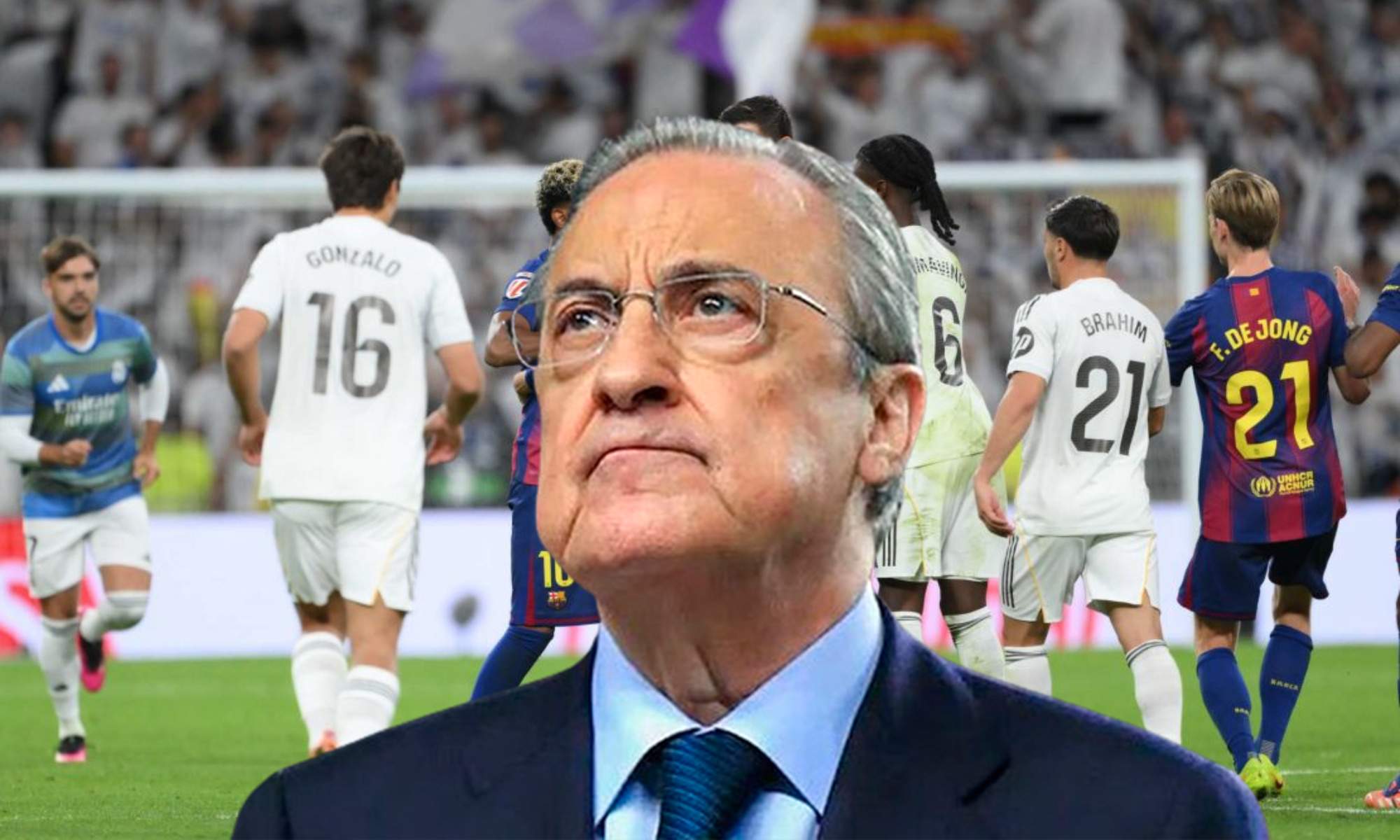 Florentino, Real Madrid y Barcelona
