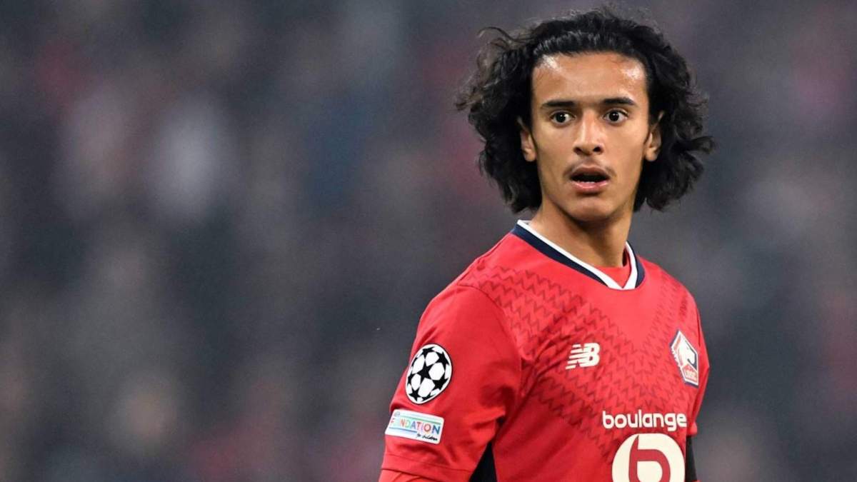 Ayyoub Bouaddi con el Lille