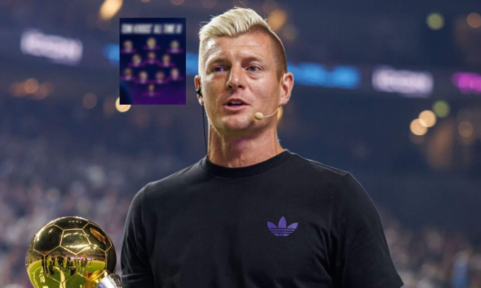 Kroos se 'olvida' de Courtois y Benzema en su mejor once