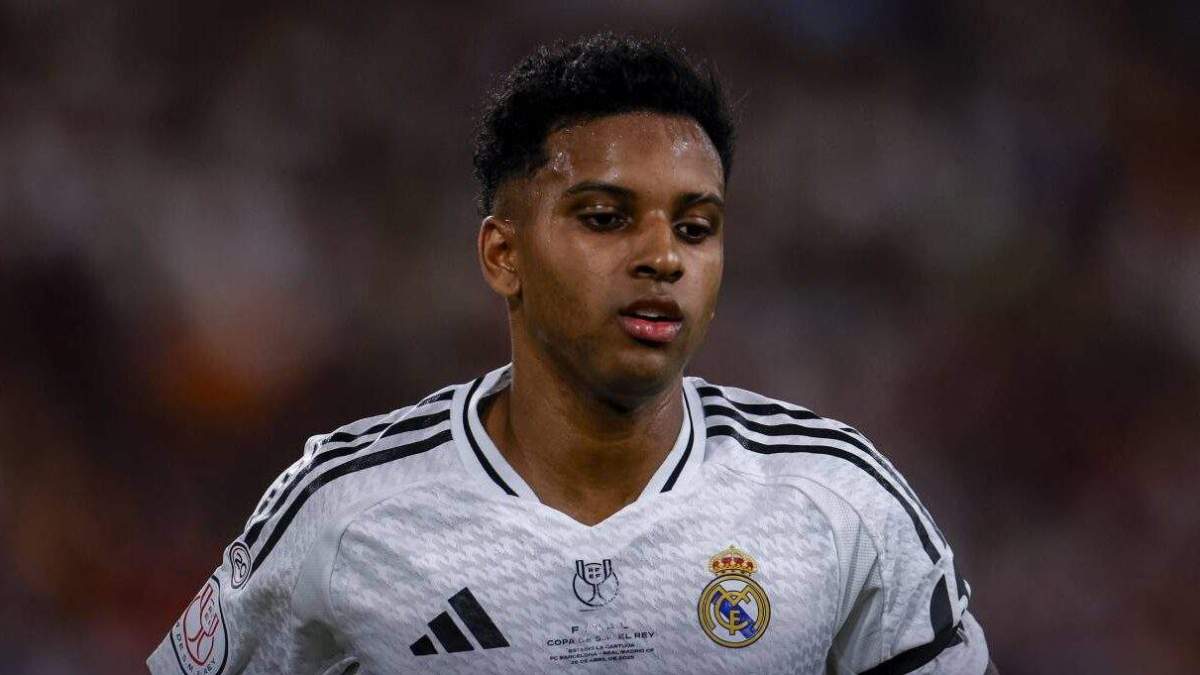 Rodrygo durante la final de Copa del Rey Rodrygo durante la final de Copa del Rey
