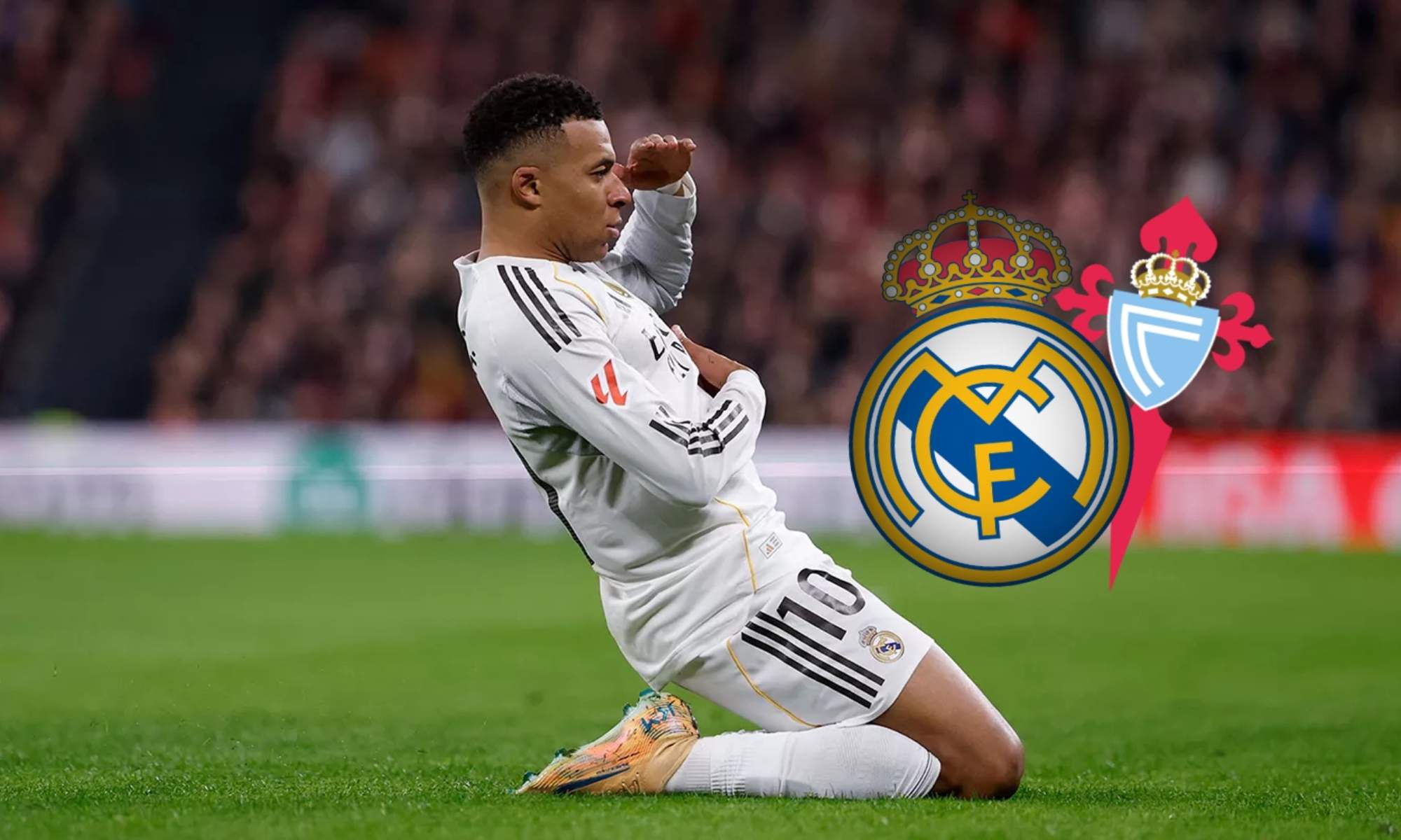 Kylian Mbappé llega al choque de este domingo contra el Celta después de anotar un 'doblete' ante el Athletic Club.