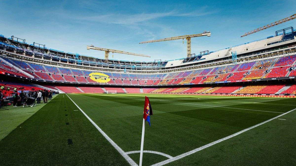 El Camp Nou antes de albergar el FC Barcelona SD Alavés El Camp Nou antes de albergar el FC Barcelona SD Alavés