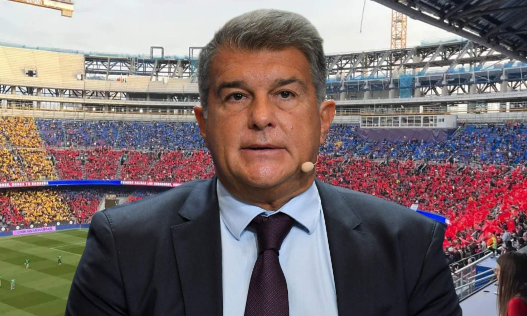 El Camp Nou sigue generando problemas para Joan Laporta