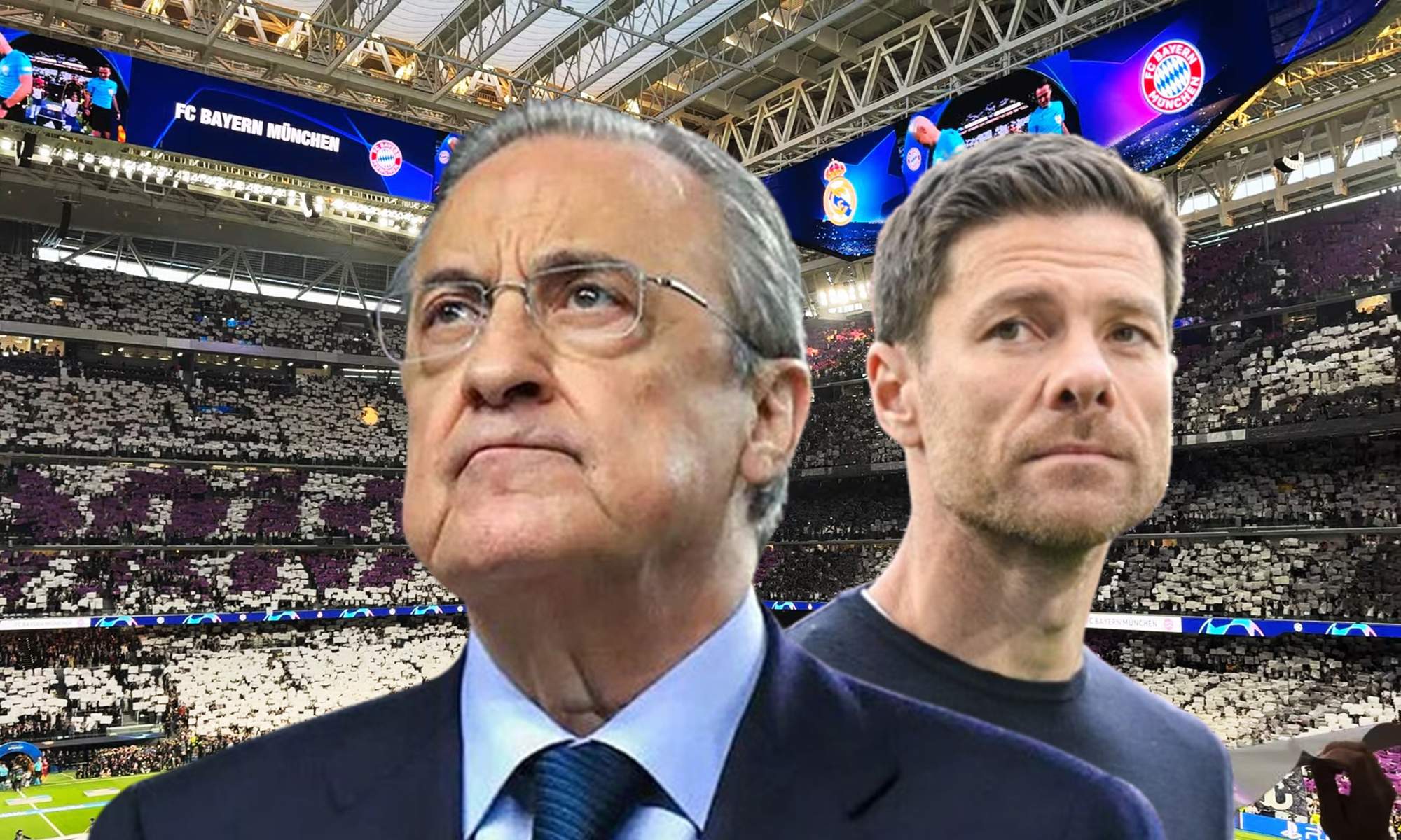 Florentino Pérez y Xabi Alonso