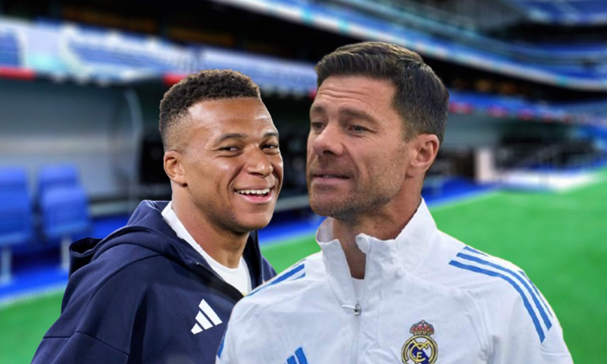 Xabi Alonso, Kylian Mbappé y el Santiago Bernabéu.