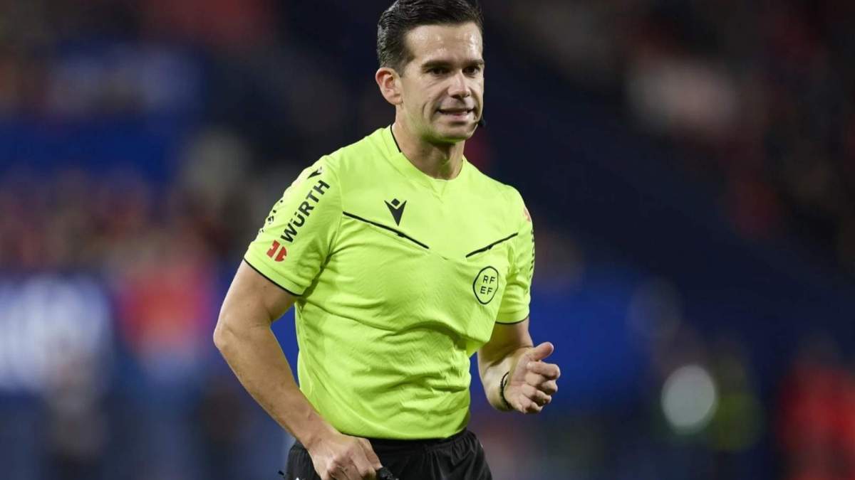 Quintero González, árbitro del Real Madrid - Celta